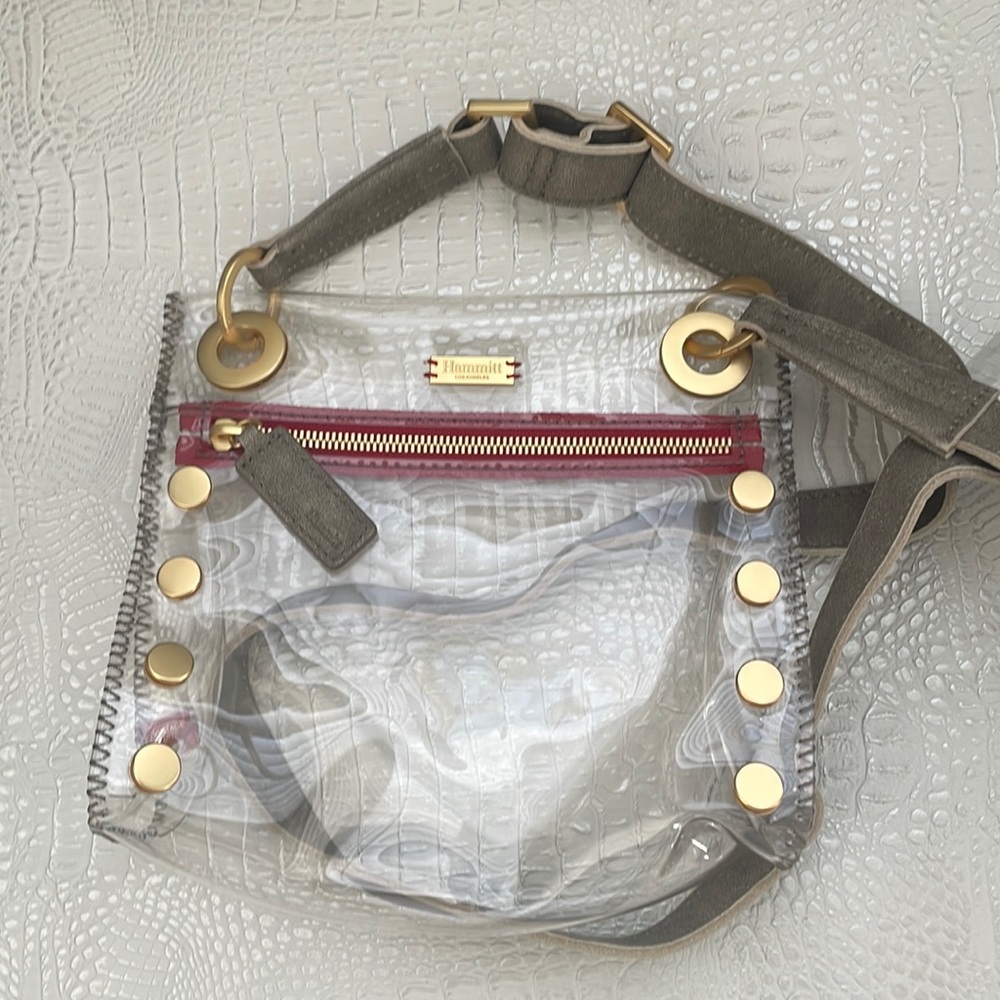 New never worn Hammitt clear purse